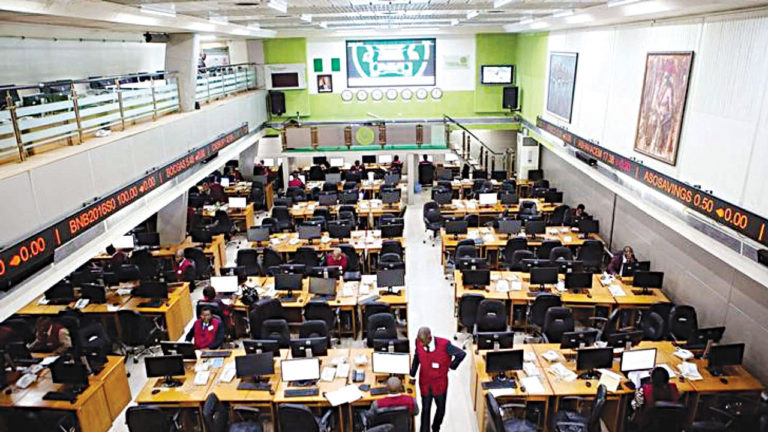 Nigerian stocks fall as benchmark index sheds 0.22%